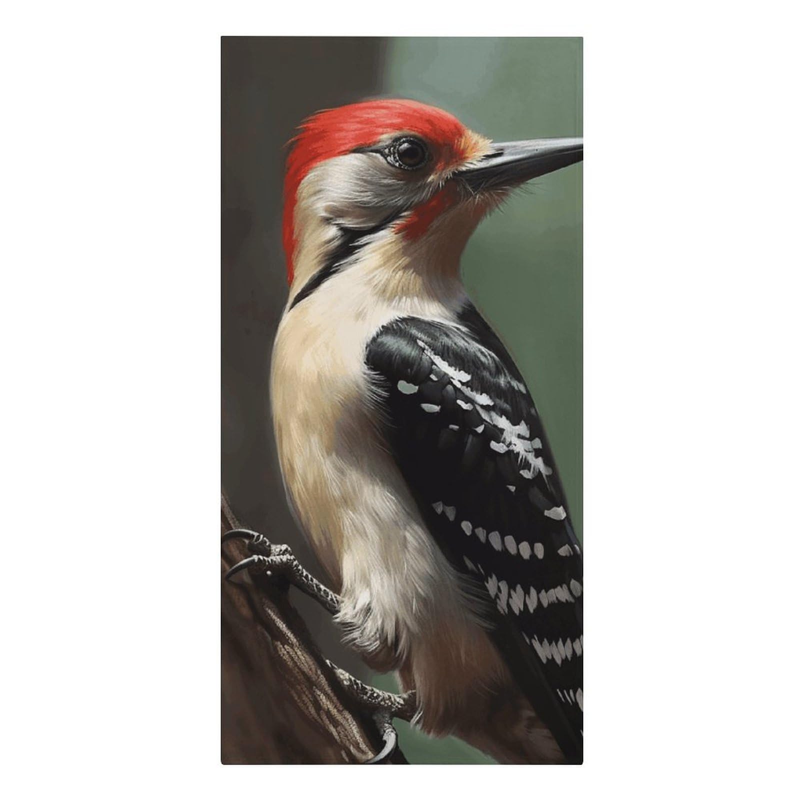 QMNLKH Woodpecker Beach Towel for Women, Large Microfiber Pool Towel for Men, Absorbent Swim Towels for Home, Lightweight Bath Towels for Camping, Yoga, 30.3"x61.4"