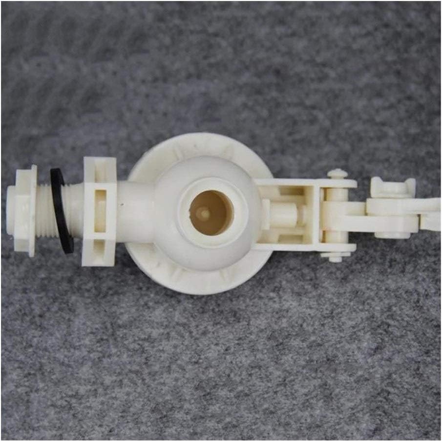 Plastic Float Valve Adjustable Float Valve Tank Float Switch Float Valve Tank Water Tower Controller 1Pcs(1.5inch)