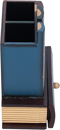 Miniatura 9 de Tyenaza Retro Style Pencil Holder, Pen Cup Desktop Storage Organizer Decoration for Home Office