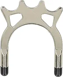 Cabeça de descanso para taco de sinuca, cobre, longa vida útil, serve na maioria dos bastões de taco, com cabeça de ponte longa, cabeça de ponte curta, descanso cruzado, para mesas de bilhar