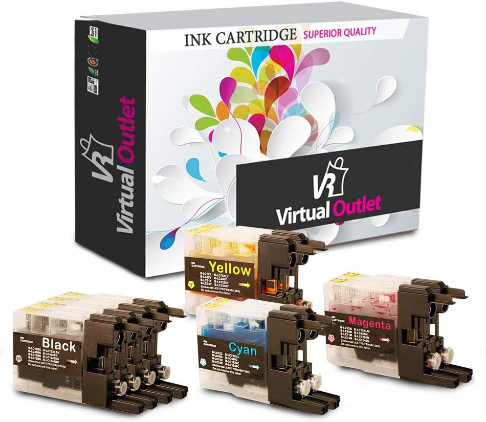 Perfect-Office 12 Pack 103XL Cartridge Replacement LC-103 Compatible with Brother MFC J870DW J450DW J470DW J650DW J4410DW J4510DW J4710DW J6720 J6920DW Printer 3 BLack, 3 CYan, 3 MAgenta, 3 Yellow