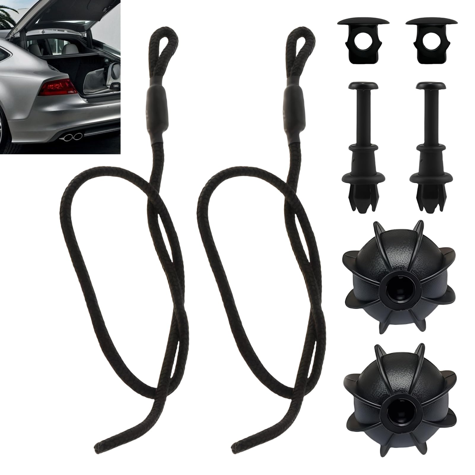 CNMNDE 2 Clip For Scaffale For Pacchi, Adatte For Nissan, Qashqai - Foto 9