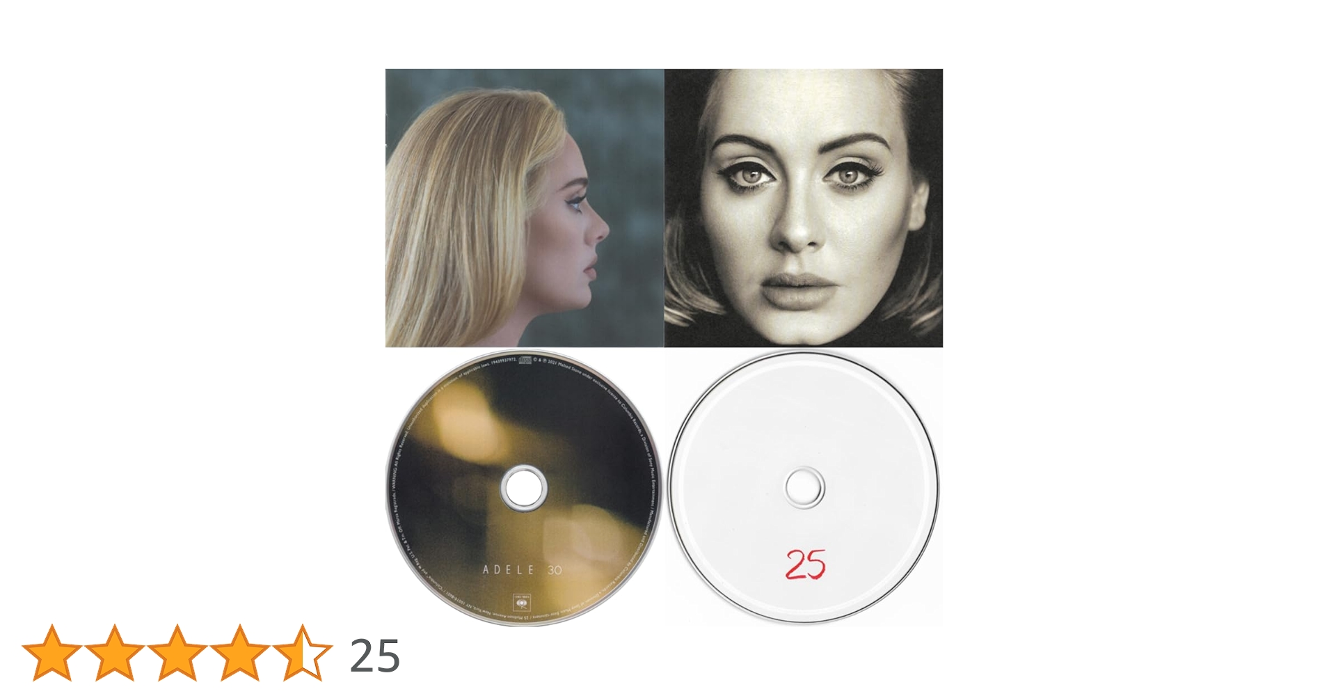 ミュージシャン ADELE30 CD BOX SET OFFICIAL EXCLUSIVE S Adele Cd Collection - 30 / 25: Amazon.com.br: CD e Vinil