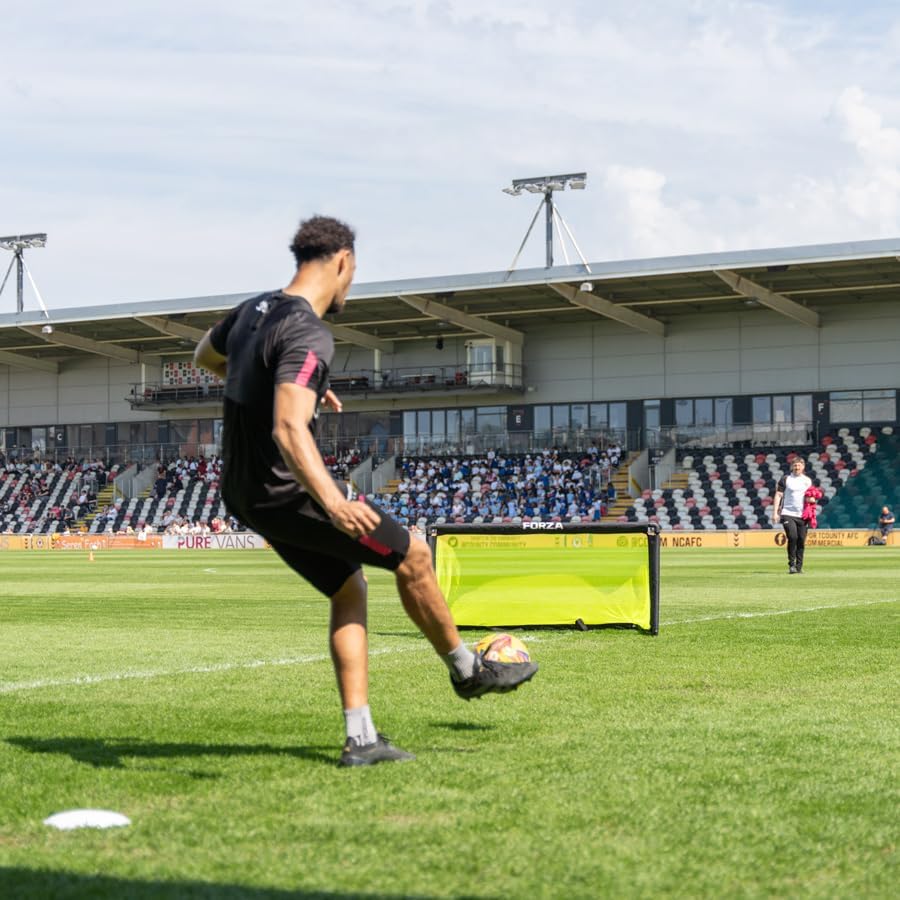 FORZA POD Goal Lite | Lightweight ALU40 Portable Soccer Goal – Assembles in Seconds – Perfect for Training, Matches & Backyard Play – Sizes: 4ft, 5ft & 6ft