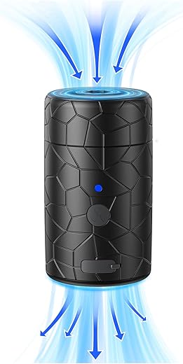 Elektrische Luftpumpe Akku, Tragbare Schnellfüllpumpe für Luftbett 2 in 1 Schnelle Inflate Deflate mit 4 Luftdüse Geeignet für Outdoor-Camping auf…