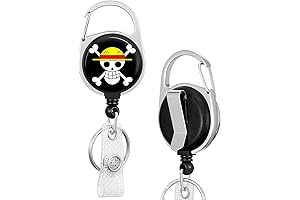 Kawaii Anime Badge Reel Holder: Heavy-Duty ID Badge Retractable Keychain