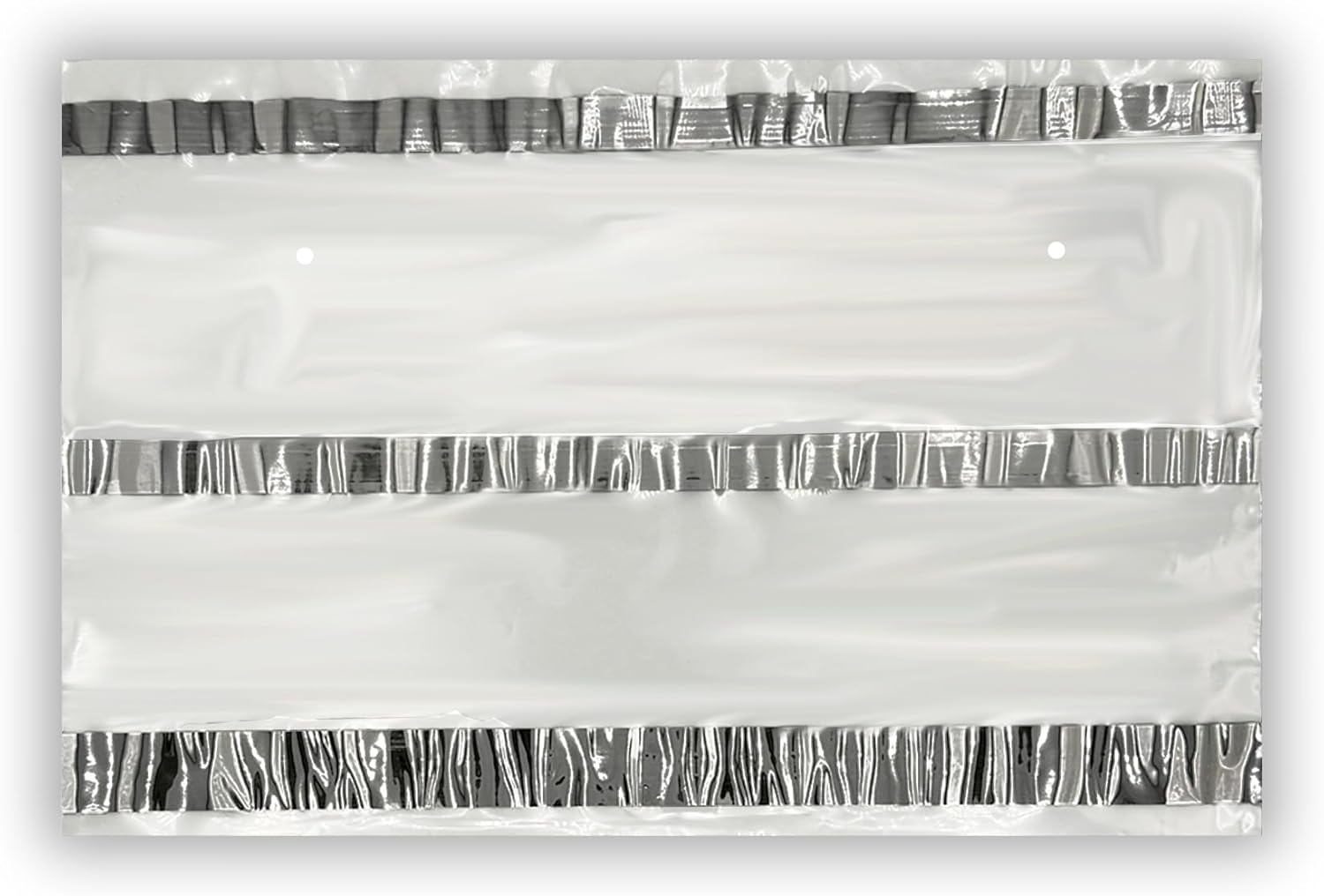 License Plate Temporary Tag Bags - Premium Plastic with Adhesive (100 per Pack)