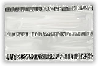 License Plate Temporary Tag Bags - Premium Plastic with Adhesive (100 per Pack)