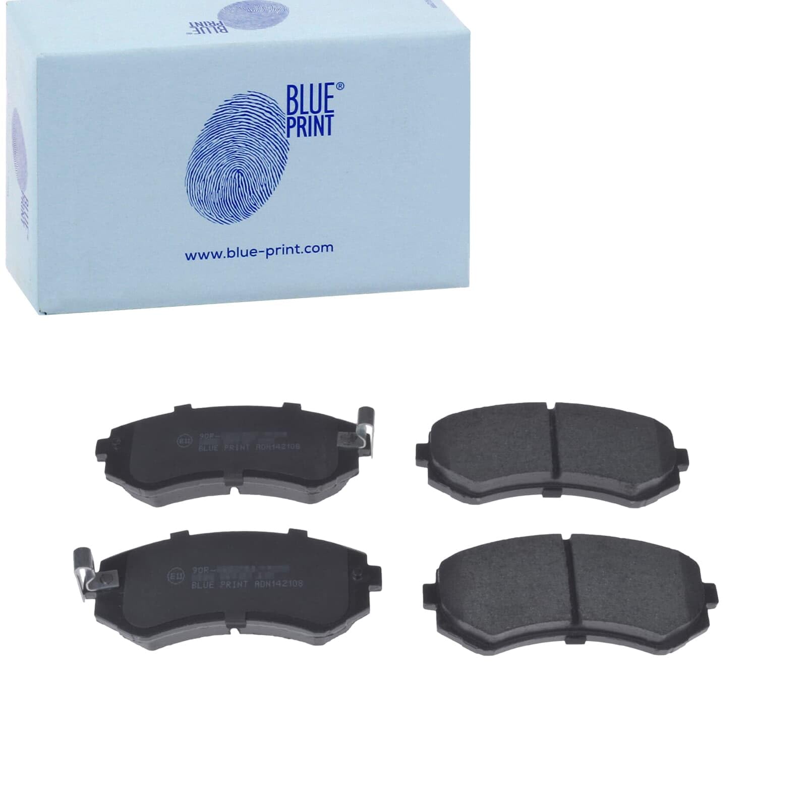 Brake Pads Set fits NISSAN PATROL Y61 3.0D Rear 2000 on ZD30DDTi Blue Print New
