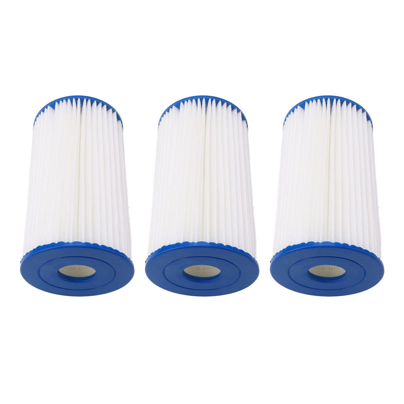 Aramox Cartucce Filtranti Tipo B Filtro per Piscina Confezione da 3 Cartucce per Piscina in Tessuto Trifoglio 5,6 X 1,9 X 10 Pollici per e Pompa per Termale per Detriti d'Acqua B
