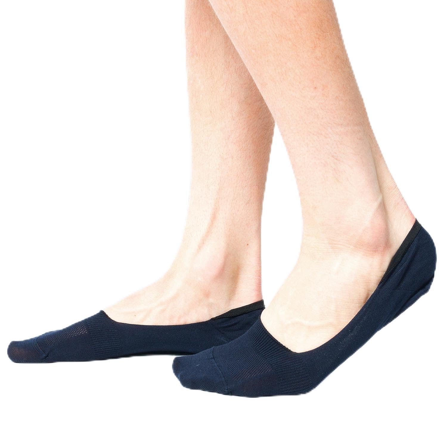 Ciocca Calzini Fantasmini Invisibili Unisex Traspiranti in Cotone - Made In Italy Comfort Tutto il Giorno