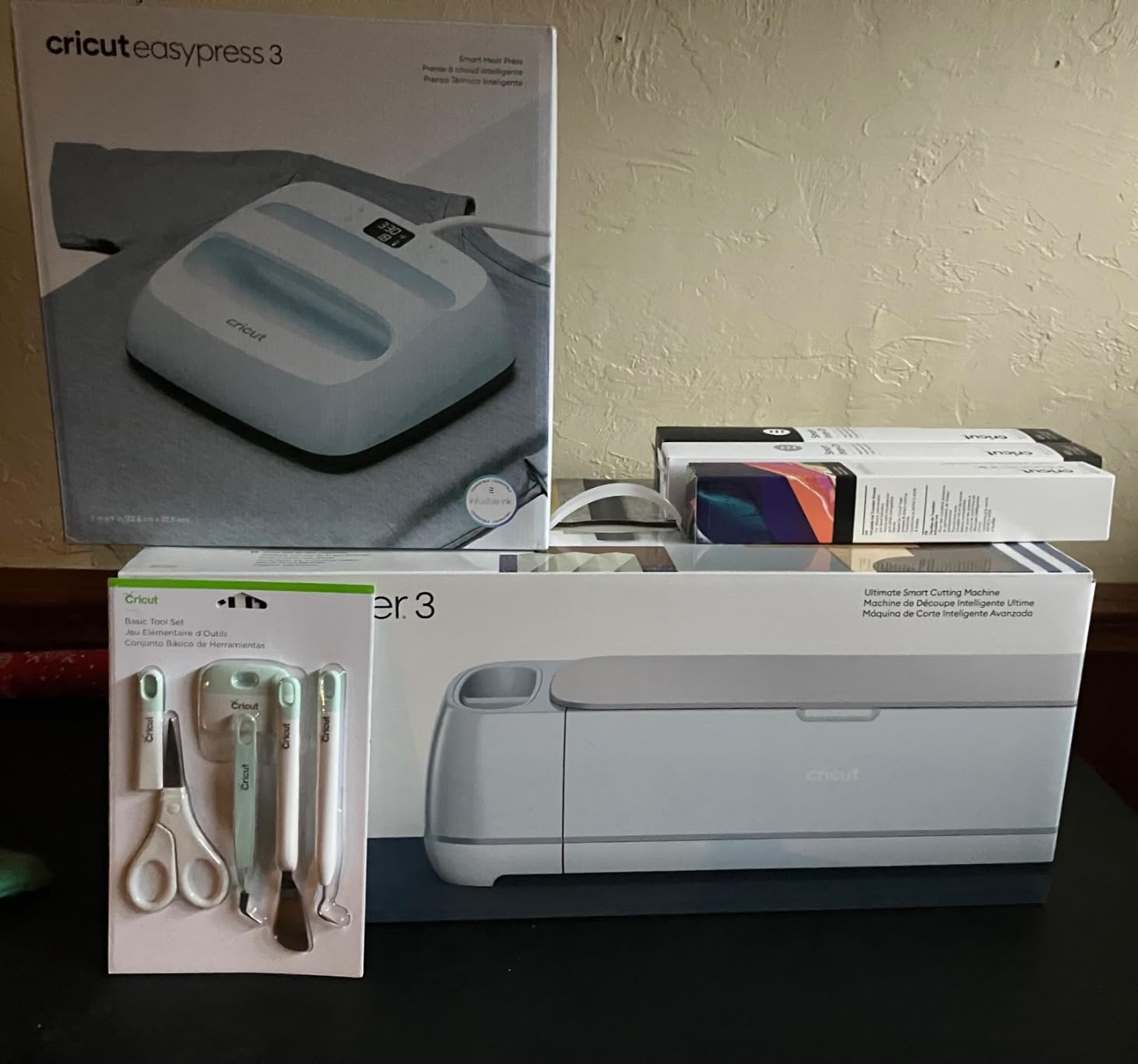 $16/mo Finance Cricut Maker 3 and Easy Press 3 Machine Combo Bundle