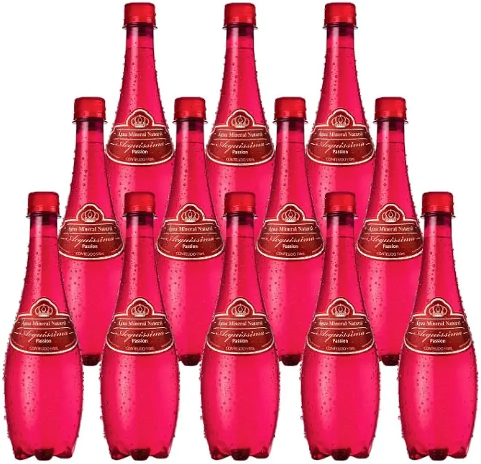 Água Mineral com Gás Acquíssimaª 510ml 12 Unidades