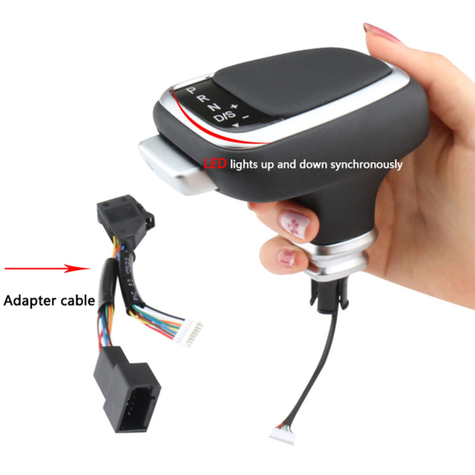 Auto-Automatik-Schaltknauf, Schalthebelgriff, für Audi A1 2010 2011 2012 2013 2014 2015 2016 2017, Linkslenker