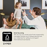 Vista 7 de DYPER Toddler Training Pants 5T-6T for Boys & Girls Hypoallergenic,Unscented, Plant-Based & Perfect for Sensitive Skin, Leakproof Potty Training