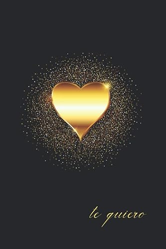 TE QUIERO CUADERNO DE NOTAS CON BORDES DE FLORES Y CORAZONES PARA COLOREAR DIARIO PERSONAL O AGENDA Regalo Romántico y Original para tu Pareja