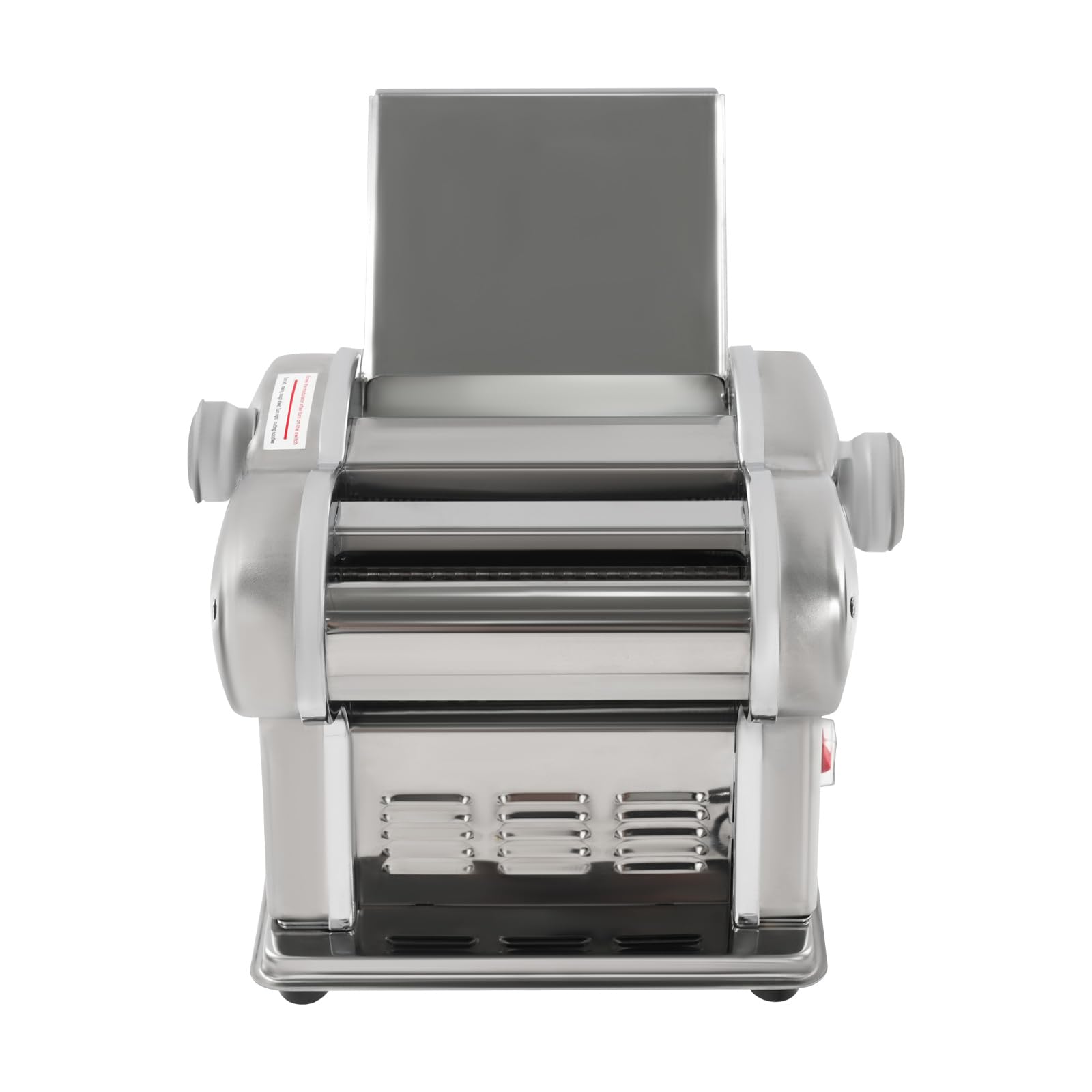 Máquina eléctrica de pasta de 135 W, 2 anchuras, 8 espesores | Acero inoxidable 410, cortes 1,5/4 mm, grosor 0,5-4 mm, enchufe de la UE
