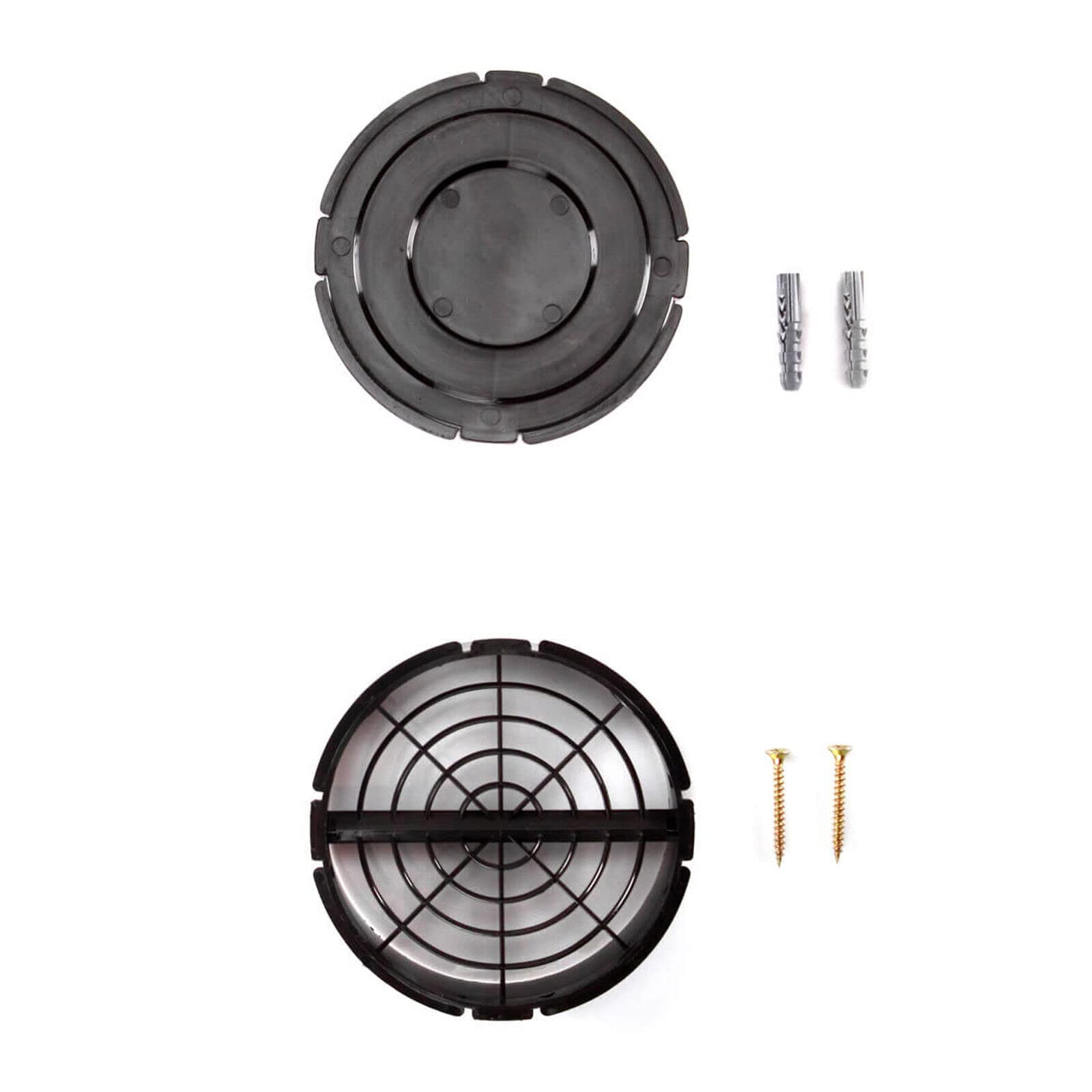 Hotte aspirante, Hotte Casquette, Filtres à Charbon Inclus, Hotte de Cuisine-air extrait/recirculation - largeur 60cm-couleur: blanc-boîtier en acier inoxydable-éclairage LED [Classe énergétique C]
