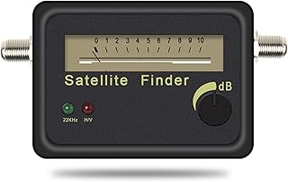 Digital Satellite Finder Digital LCD Satfinder Satellite Finder Alignment Signal Meter Receptor for Dish TV LNB Direc Digital Signal Sat Finder Easy to Use (Color : 9504, Size : Only Device)