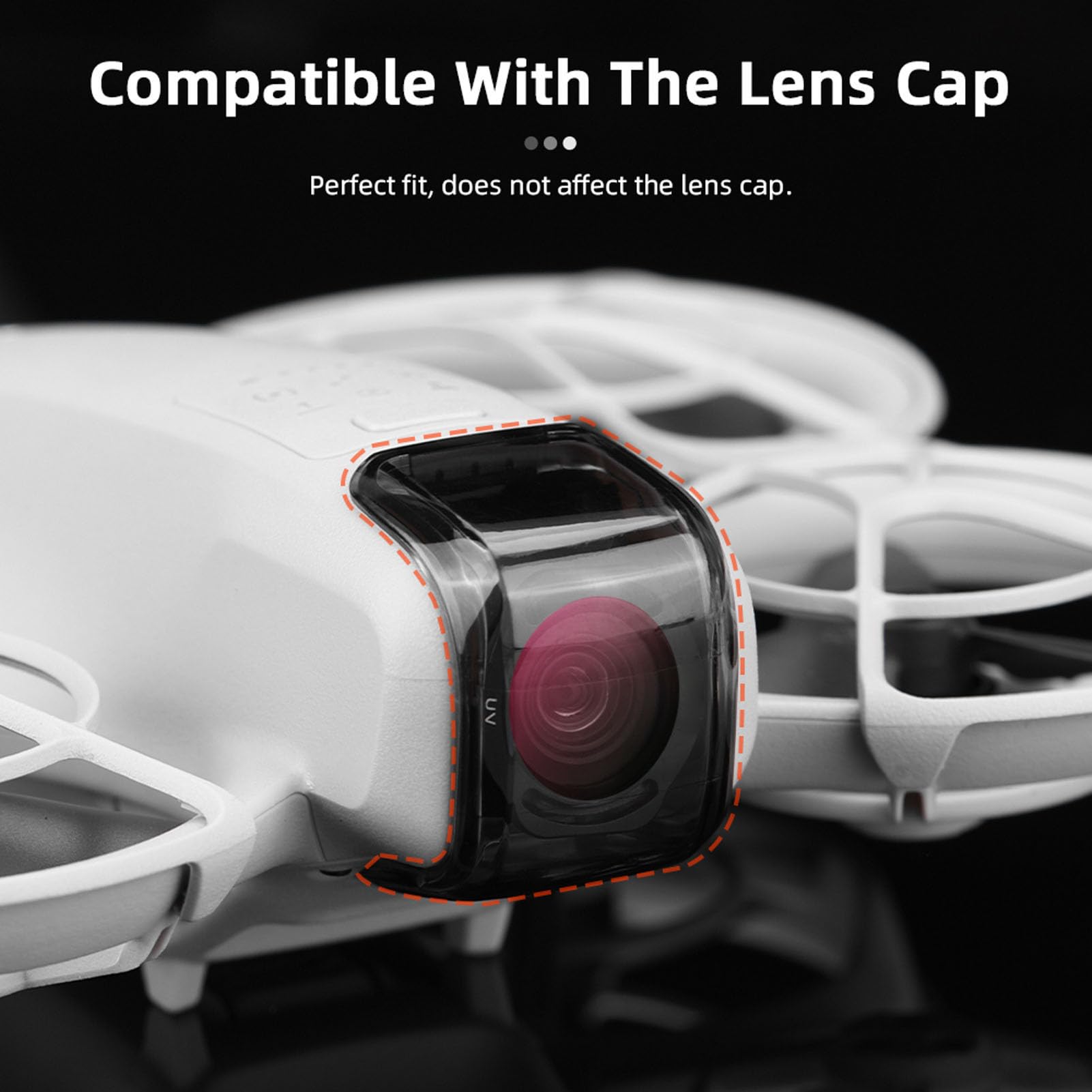 Ensemble de 6 Filtres UV CPL ND, pour Filtres Neo Drone, Revêtement Multicouche, Fixation Sécurisée, Verre Optique ND16 ND32 ND64 UV CPL Drone, Filtres D'objectif de Caméra pour