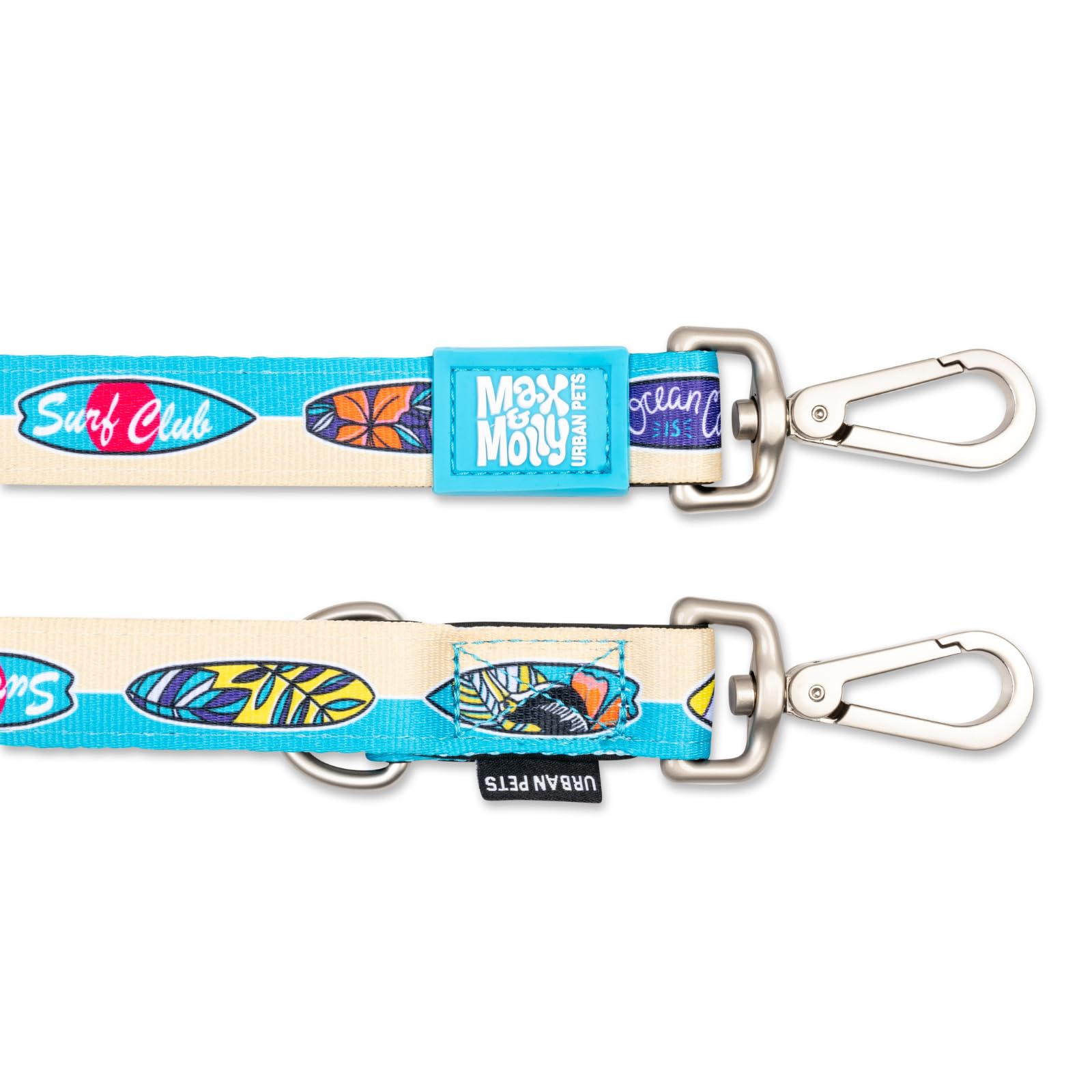 Max & Molly Multifunctional Dog Lead 2 m with 2 Carabiners, Aloha/M Shoulder Lead, Padded, Safe and Flexible - Image 3