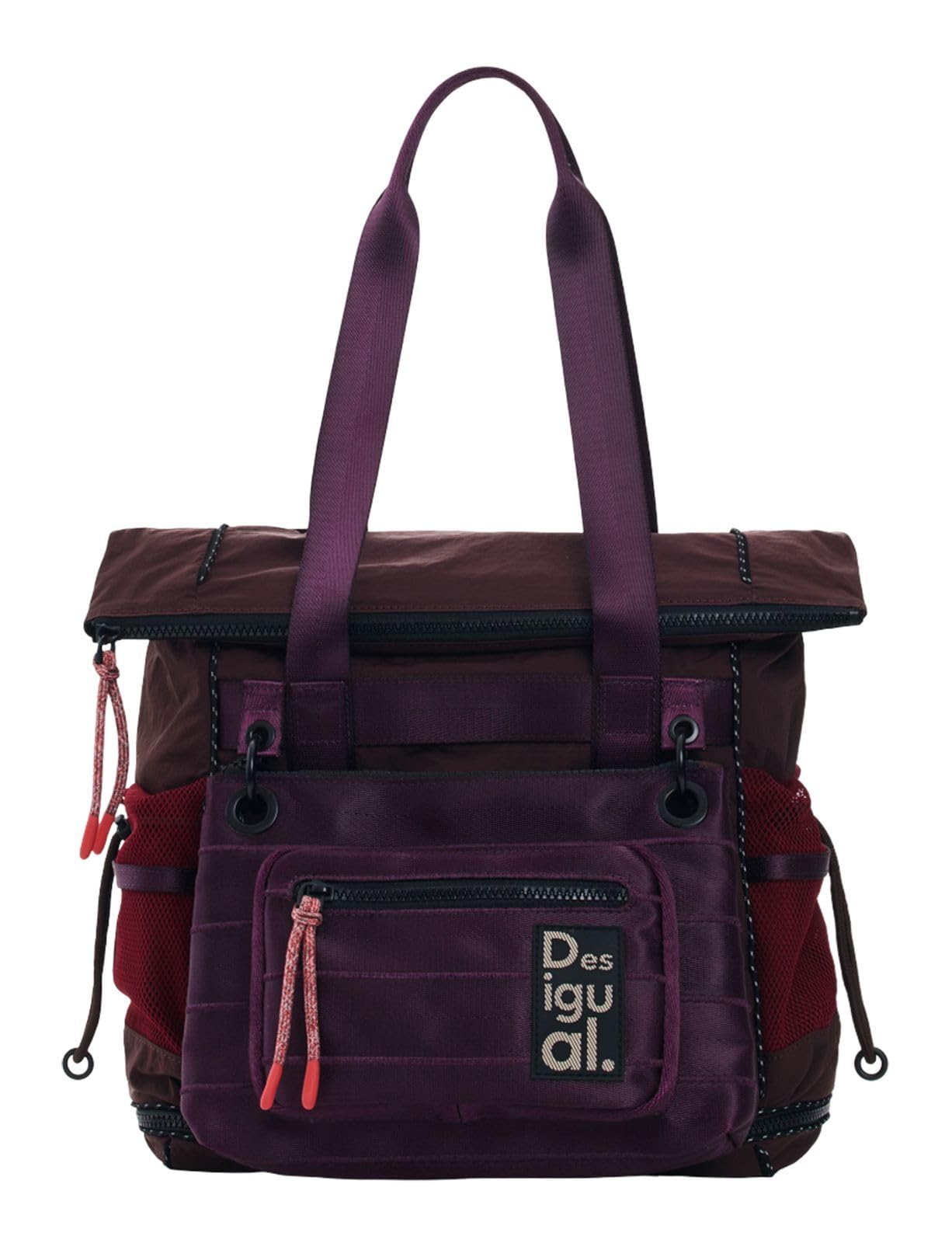 Desigual Zaino Donna Rosso One Size