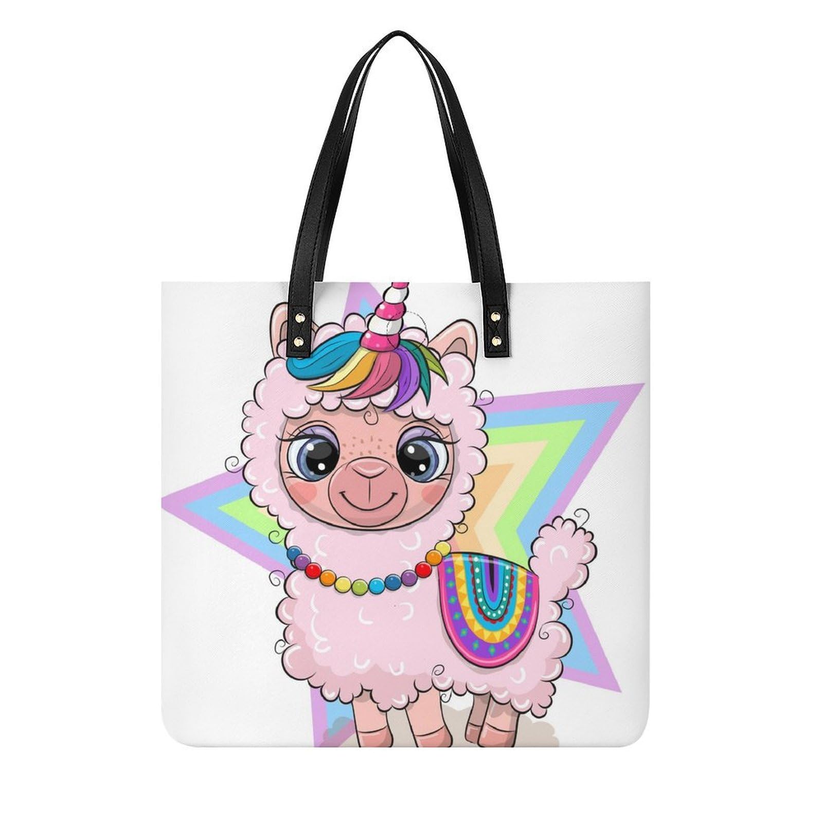 Sac à main alpaga licorne une touche de douceur dans vos voyages - 8