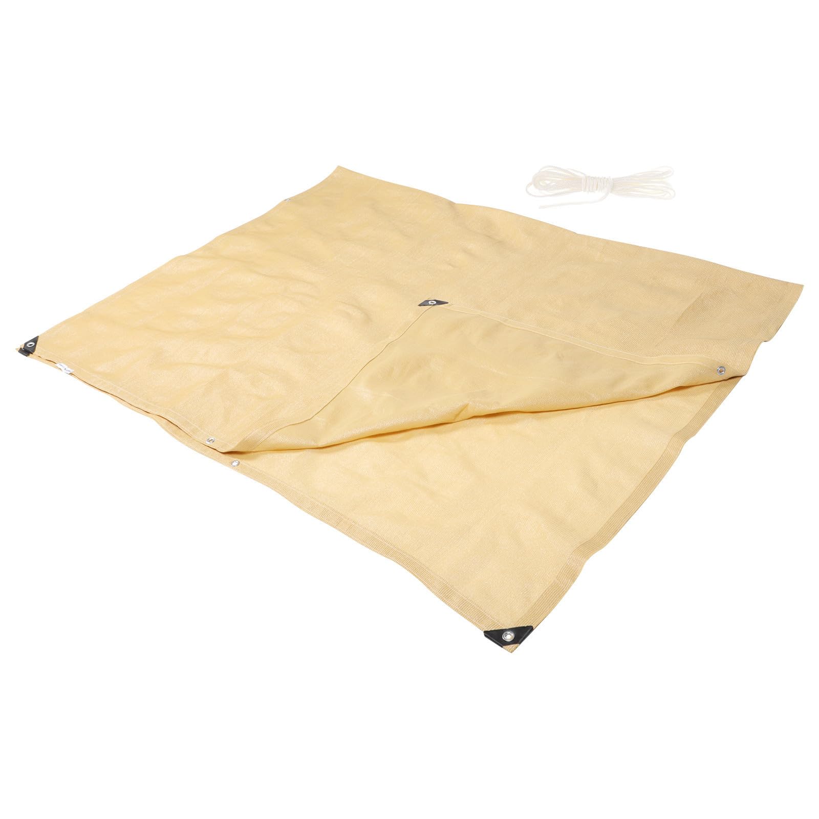 Telo Ombreggiante Beige in PE 150g Protezione UV e Privacy per Balcone e Giardino, Rete Ombreggiante Resistente per Esterno e Terrazza