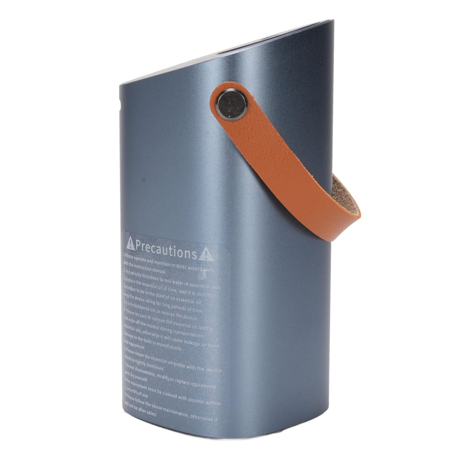 Generic Difusor sin Agua Recargable, Difusor de Aceite Esencial Silencioso a Prueba de Fugas para Oficina y Coche, Aleación de Aluminio de 20ML