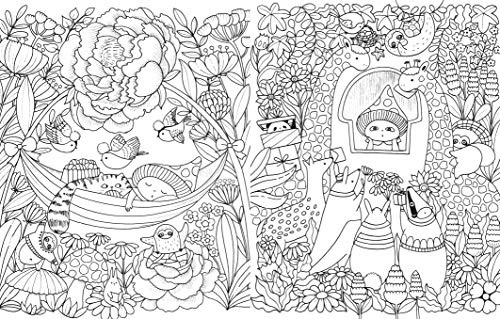 A Million Cute Animals: Adorable Animals to Colour