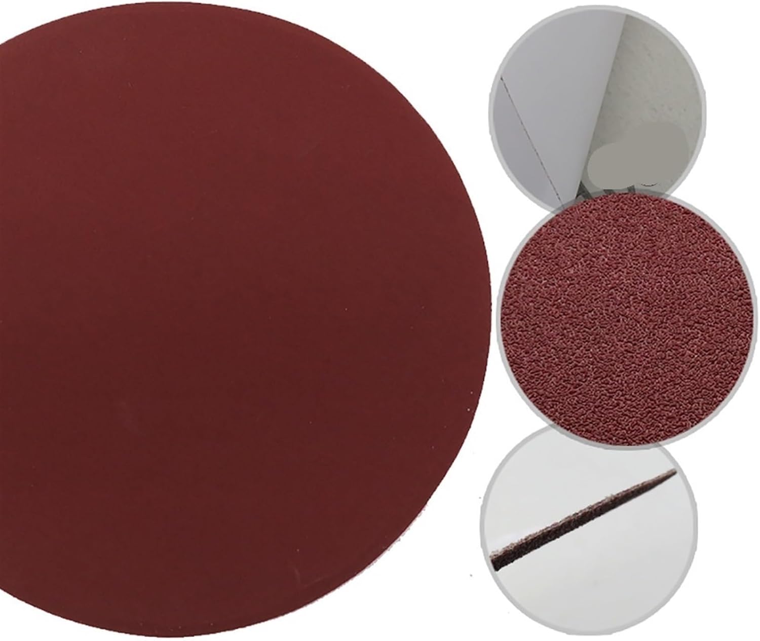 Sandpaper, Sanding disc,10PCS 5inch 125mm Sanding Discs Self-Adhesive Sandpaper Pad 240/320/600/800/1000 Grit(100 Grit)