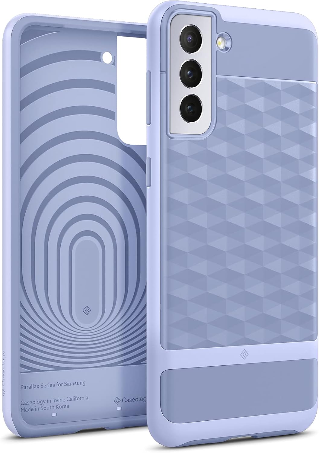 Caseology Parallax Compatible with Samsung Galaxy S21 Case 5G (2021) - Purple-ish