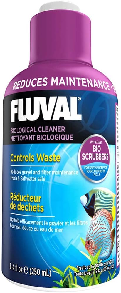 Waste Control Biological Cleaner, Aquarium Water Treatment, 8.4 Oz., A8355