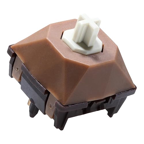 KPREPUBLIC Búri Diamond Switch Buri Diamond Switch Lineal SMD 1.94 oz Interruptores para teclado mecánico MX vástago pre lubricado nailon POM