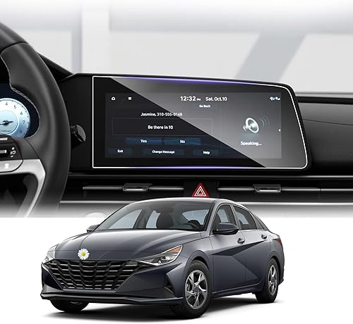 LUWU - Protector de pantalla para Hyundai Elantra 2023 de 10.25 pulgadas, accesorios para Hyundai Elantra 2021-2023, pantalla de infoentretenimiento