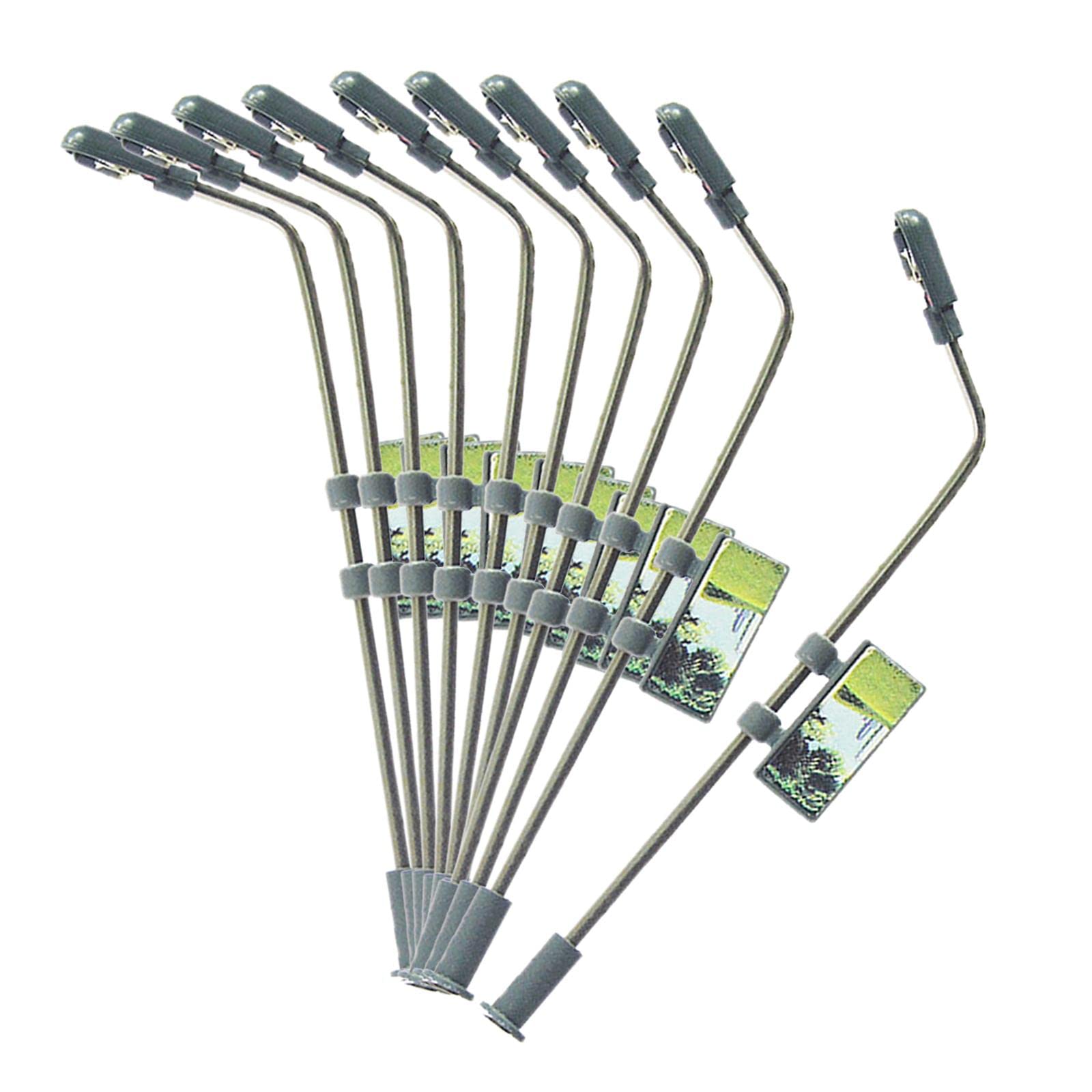 VELURA 10x Model Train LED Light Micro Landscape Garden Street Lamp Post 1:150|10 Pieces Model Train LED Light| Tools, Supplies & Engines| Tools, Supplies & Engines| Models & Kits |Toys & Hobbies-image-19