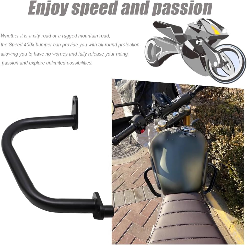 Motorcycle Frame Crash Bars Buffer Falling Protector for Speed 400/ Scrambler 400 X 2024 2025 Engine Guard Bumper
