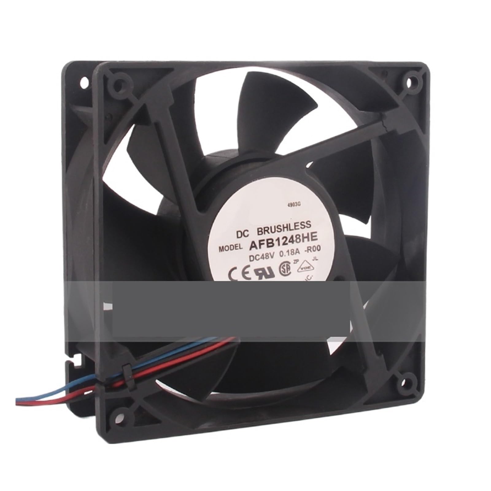 IVEKYKIBC Cooling Fan AFB1248HE DC48V 0.18A 12038 12CM 3-line 120x120x38mm