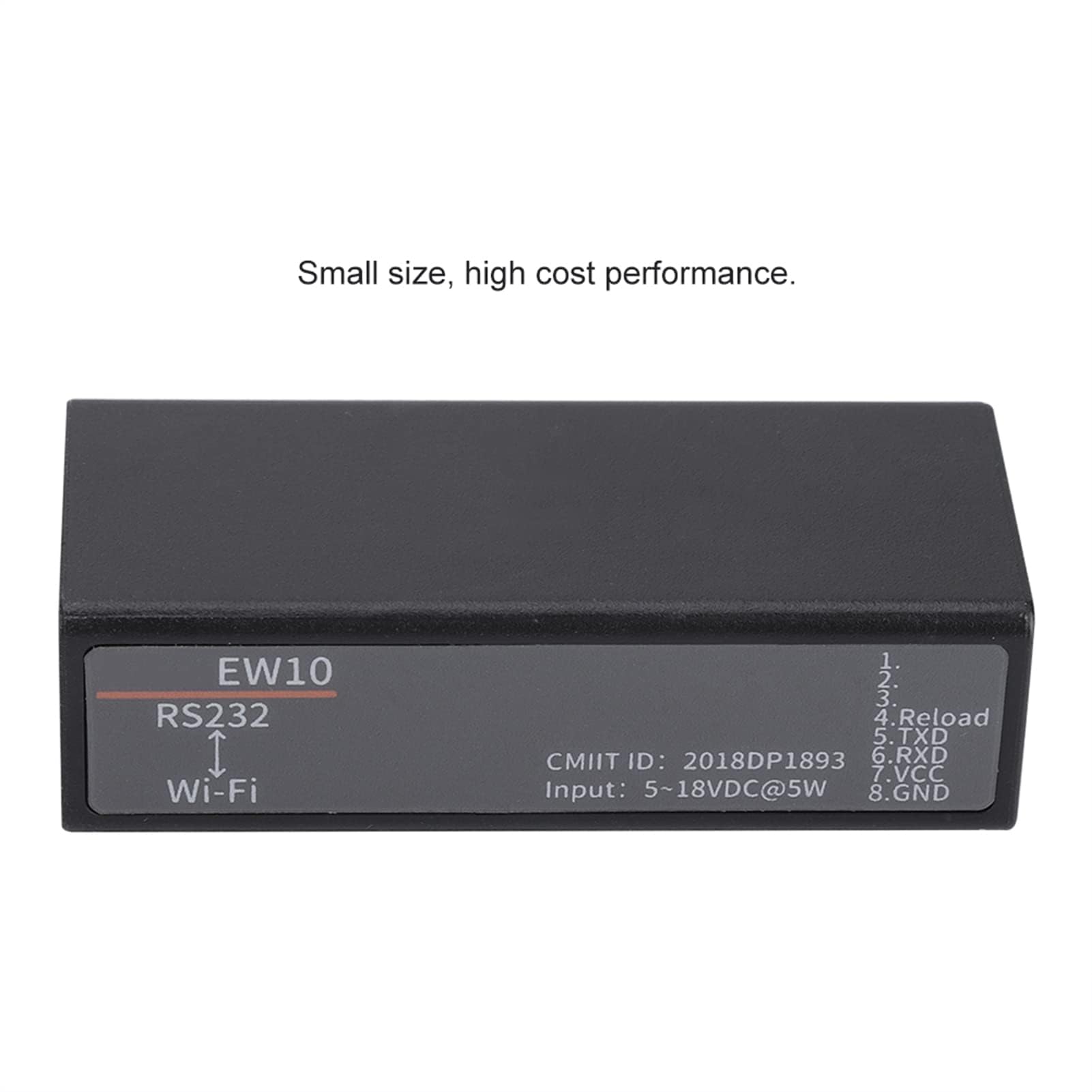 Ejoyous Serwer Szeregowy Wi-Fi, łatwa Instalacja RS232 do Wi-Fi, 5-36 V DC 160 MHz