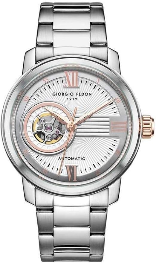 Amazon.com: Giorgio Fedon Automatic Men's Watch PCQ Steel Bracelet GFCQ005  : Clothing, Shoes \u0026 Jewelry