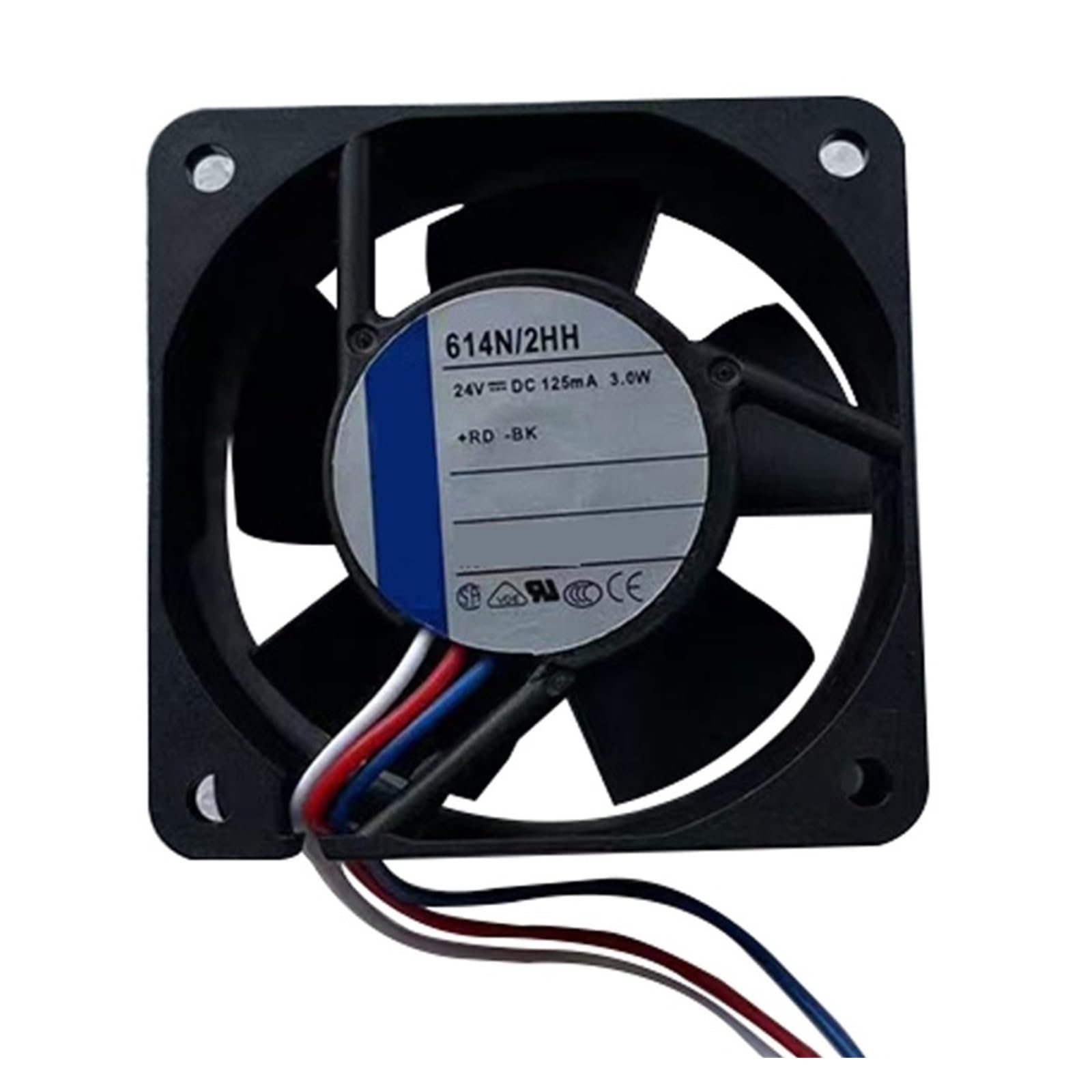 EGTDSFGJA 24VDC 614N/2HH 60 * 60 * 25mm Axial Flow Cooling Fan
