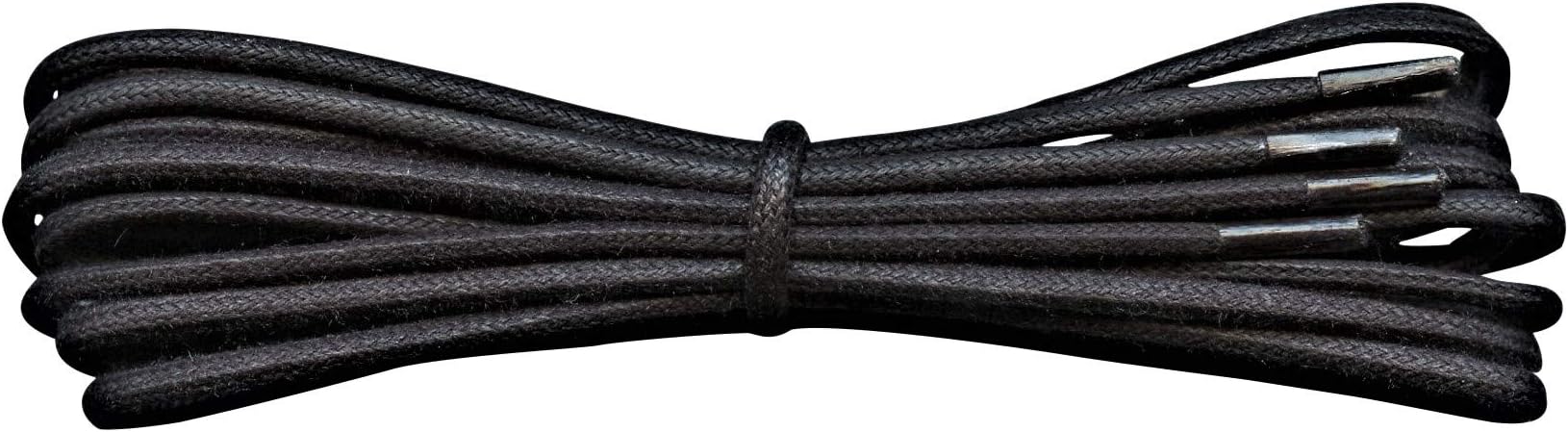 FabmaniaLaces 3/32" Round Waxed Shoelaces for Fashion Dress Casual Shoes Boots Men Women (1 pair)