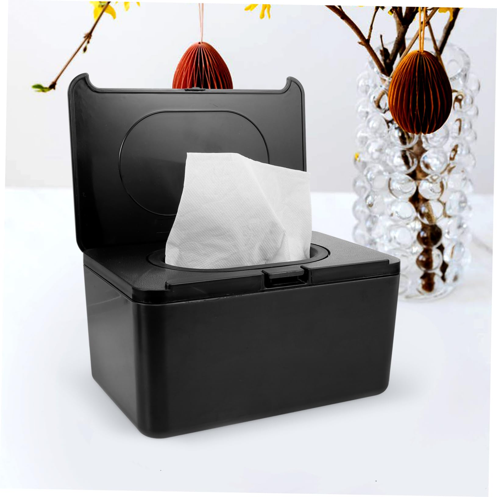 STOBAZA 3 Stücke Box Tissue Box Abdeckung Spender Windel Tücher Lagerung Rechteckigen Tissue Papier Handtuch Spender Vintage Stil