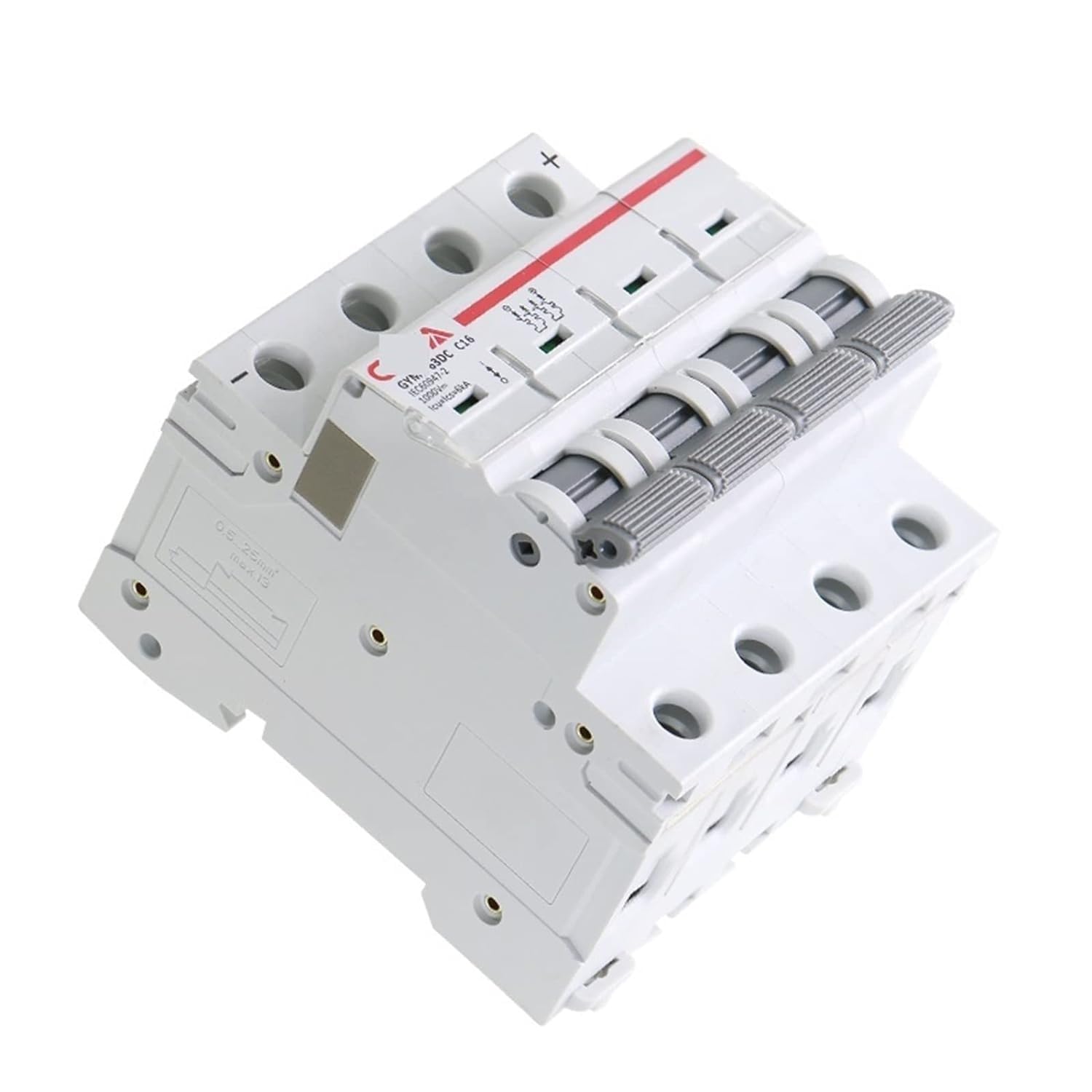 Wyłącznik automatyczny DC 1000V Mini DC 6A 10A 16A 20A 25A 32A 40A 50A 63A 4-biegunowy IEC60947 1 sztuka (10A)