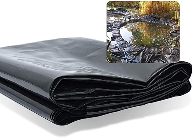 Image Pond Liner, 0.6mm Multifunction Pond Skins Anti-seepage Membrane/geomembrane For KOI Or Fish, Duck And Waterscape Easy Cutting Underlayment Pond Liners (Color : Black, Size : 8x6m) Image Pond Liner, 0.6mm Multifunction Pond Skins Anti-seepage Membrane/geomembrane For KOI Or Fish, Duck And Waterscape Easy Cutting Underlayment Pond Liners (Color : Black, Size : 8x6m)