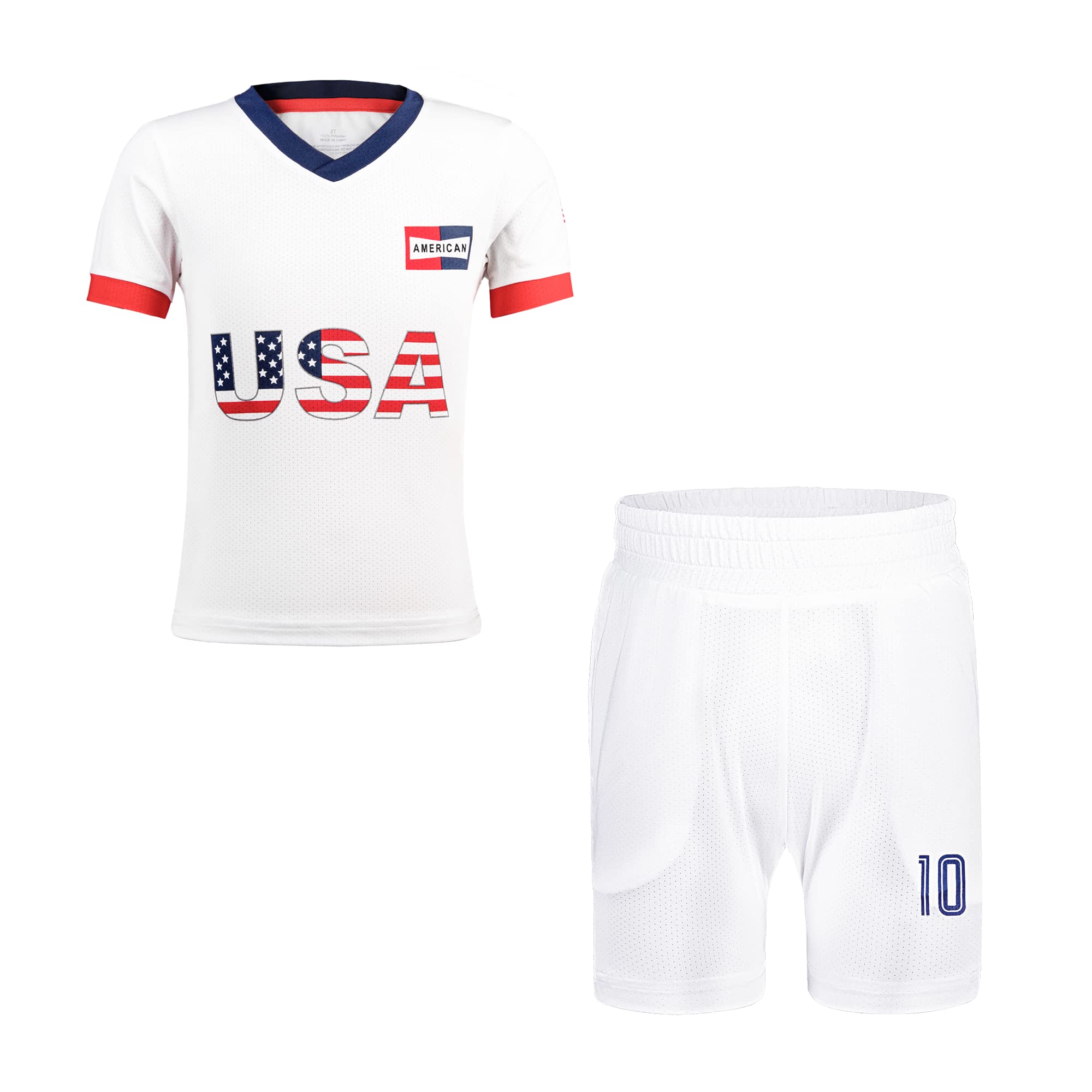 Youth Soccer Jersey Boys Girls- Lightweight Kids Training Shirts