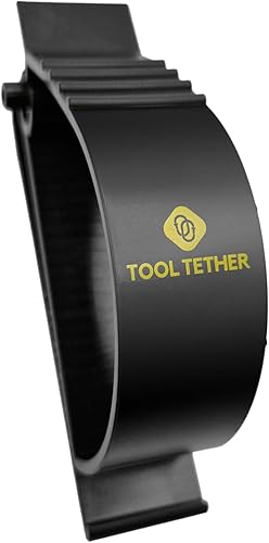 Tool Tether Clip para cinturón para casco duro, versátil receptor de utilidad para cascos, guantes, accesorios de EPP, cables, orejeras - Seguridad