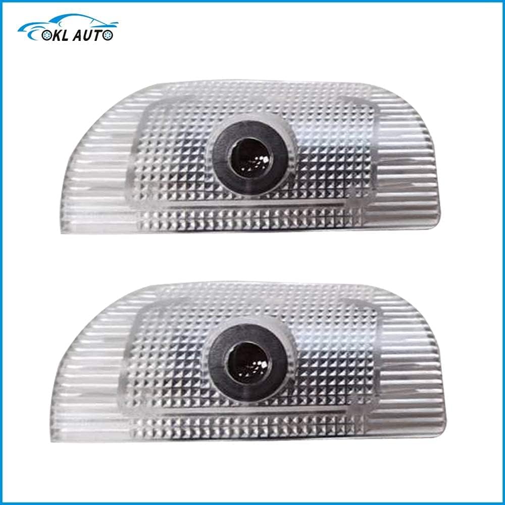 2pcs Car Door LED Light Projector logo lights Replacemnet for W215 CL50,W220 S Class 1999-2004 and R230 SL class 2004-2011year