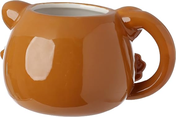 Puckator Adoramals Red Panda Head Ceramic Shaped Tea Coffee Mug - Funny Home Accessories Cute Gifts for Girlfriend - Large Mugs for Men Women Hot Drinks Cups Presents Secret Santa Gift Cup Set