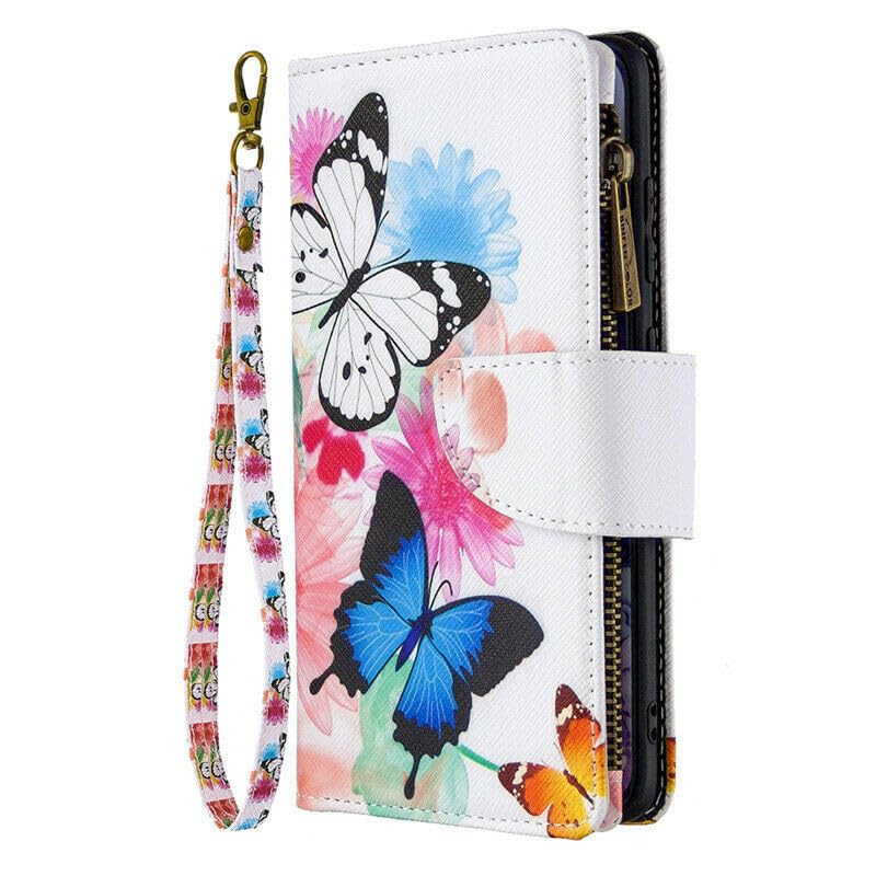 Étui Samsung Galaxy A34 motif papillons pour un style bohème au quotidien